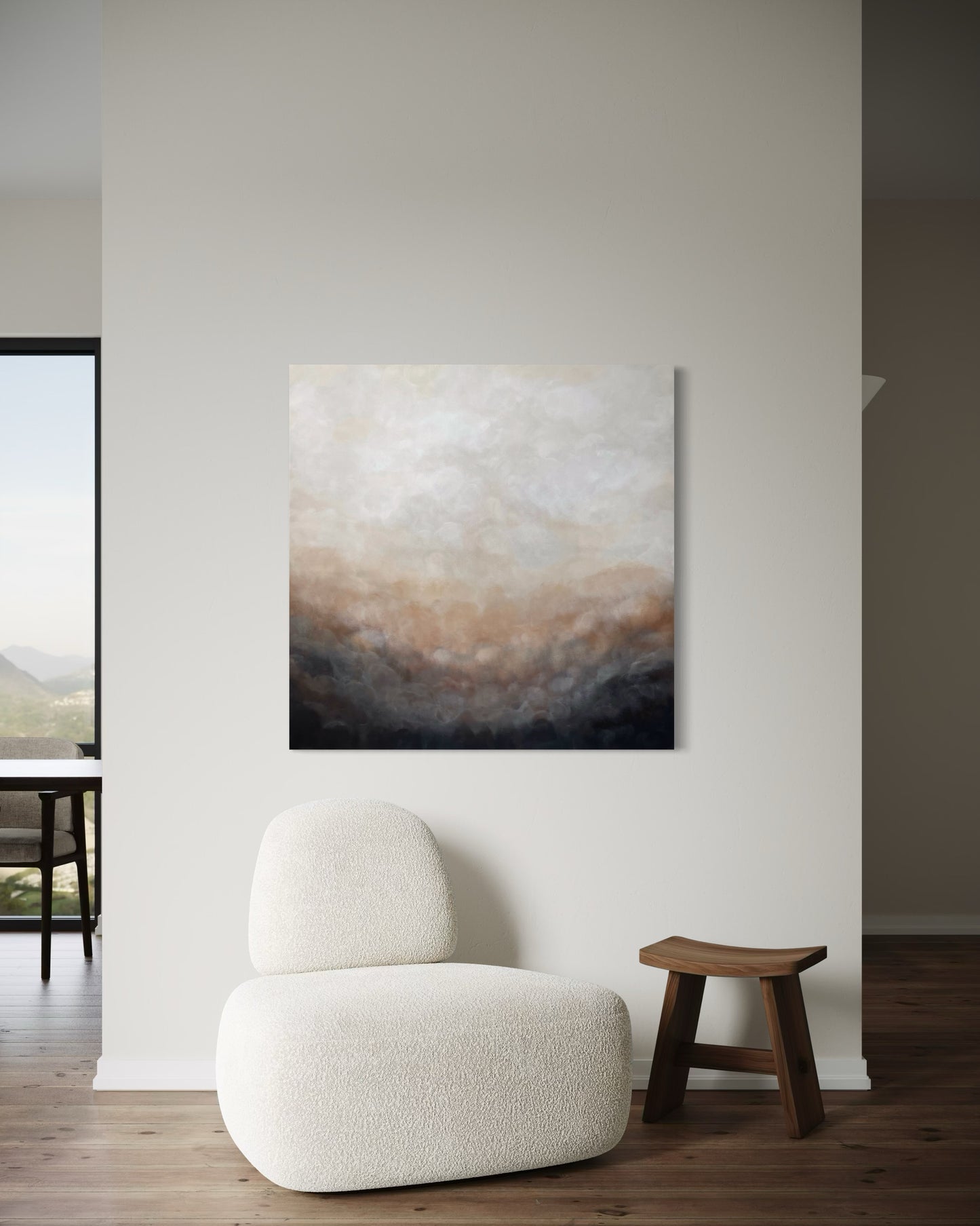 Gryning (100x100 cm)