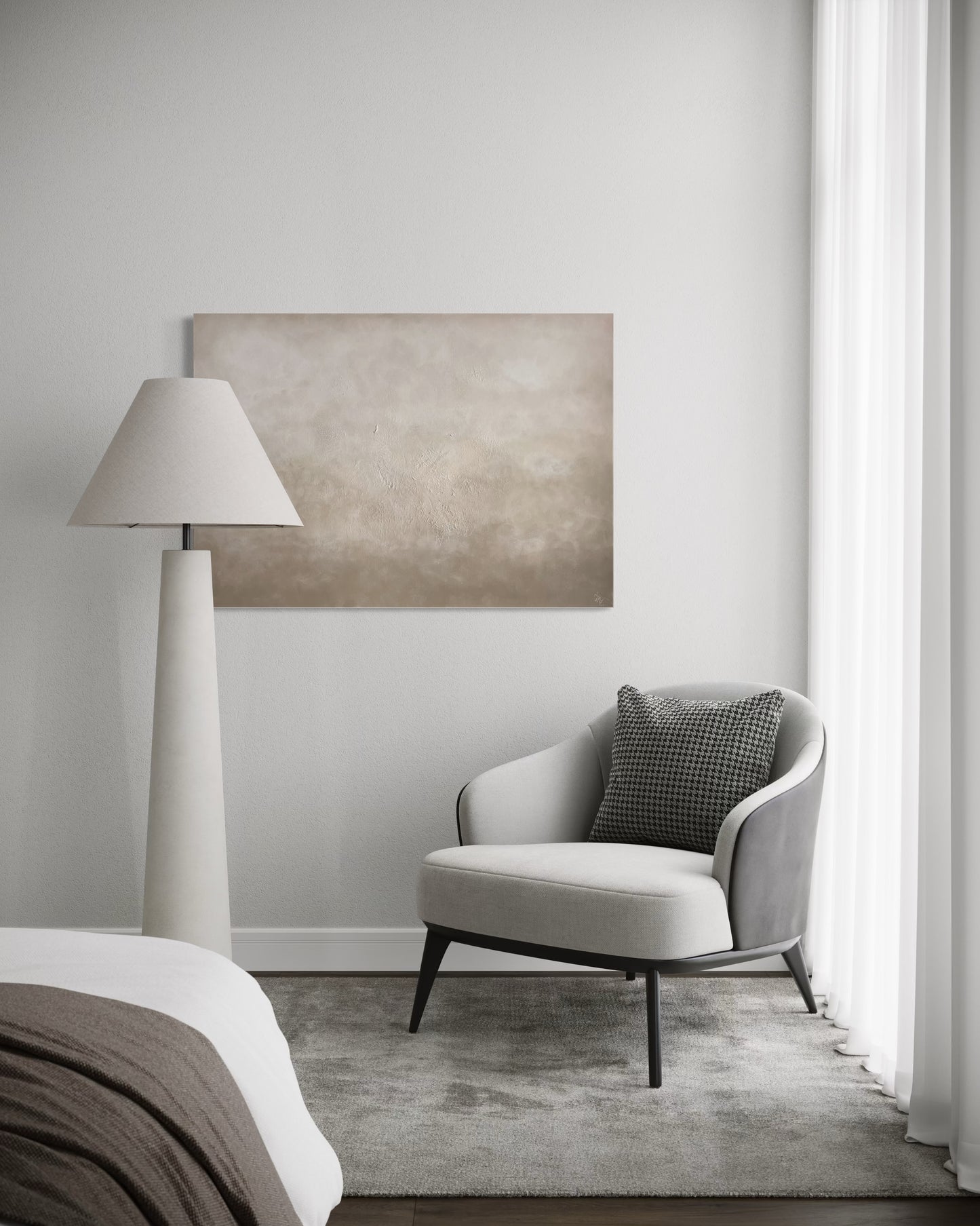 Textured Beige (70x100 cm)