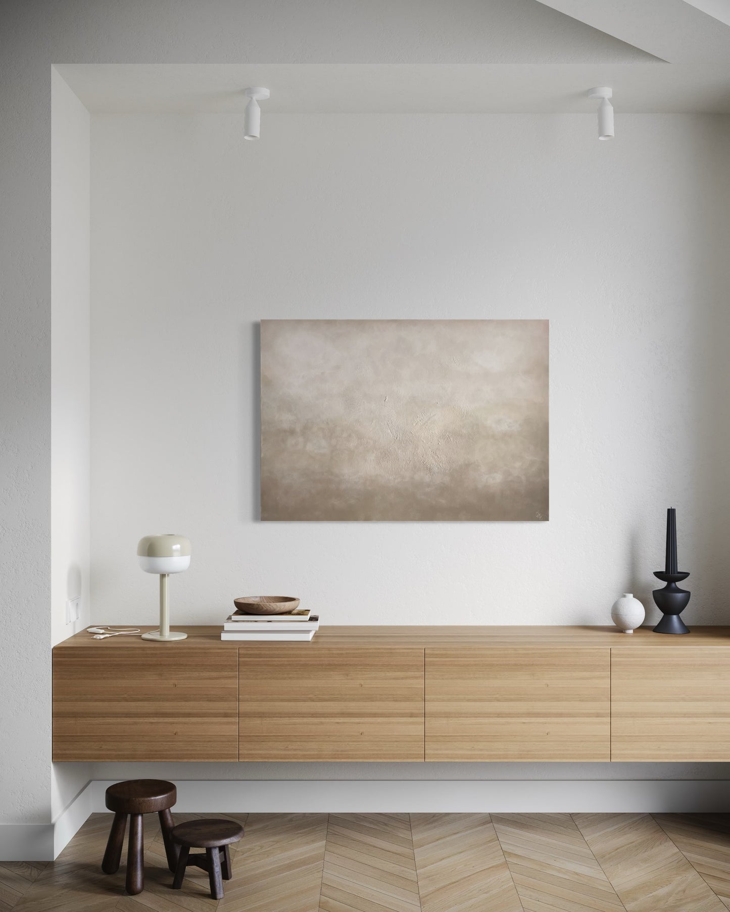 Textured Beige (70x100 cm)