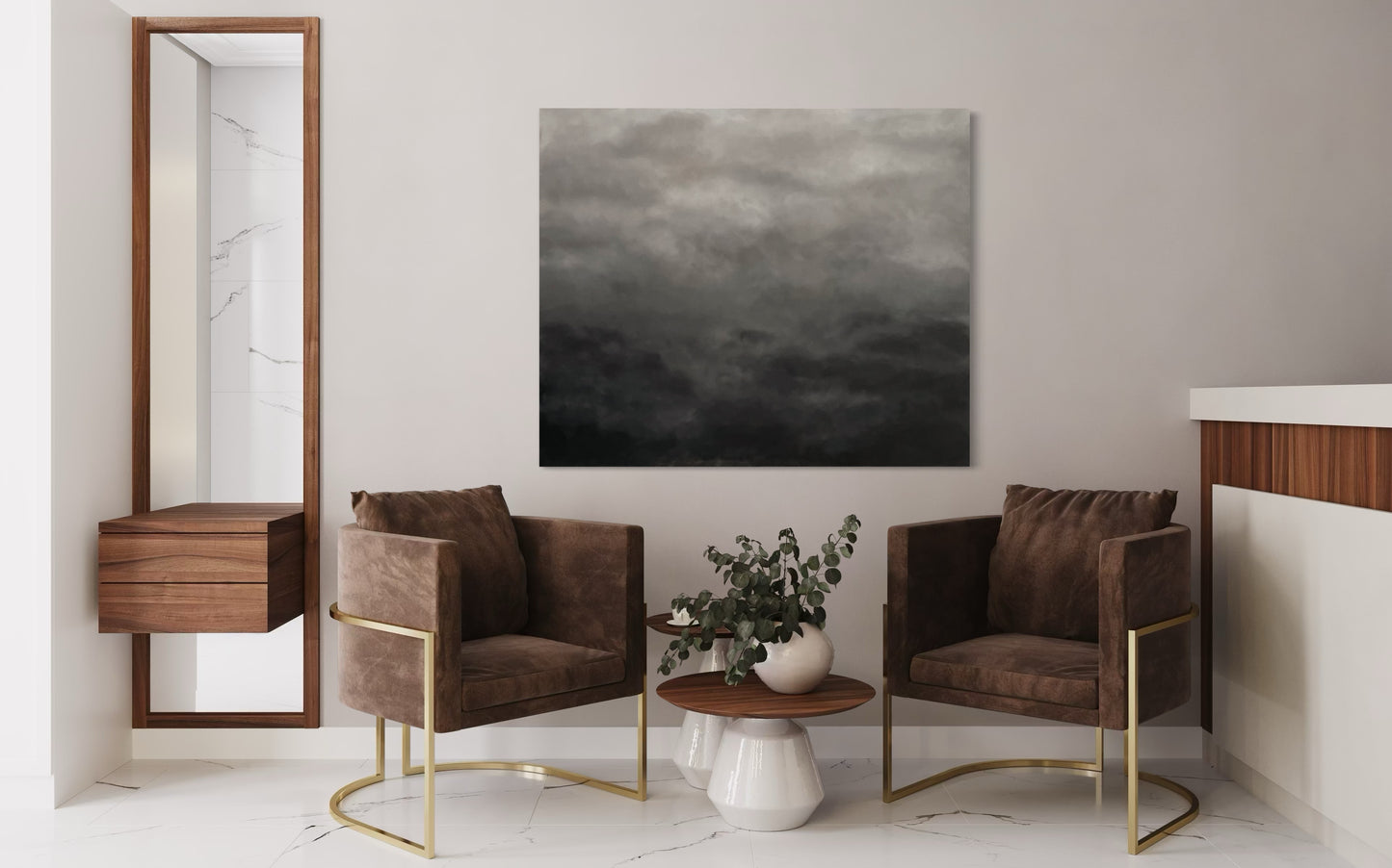 Grey Delight (100x120 cm)