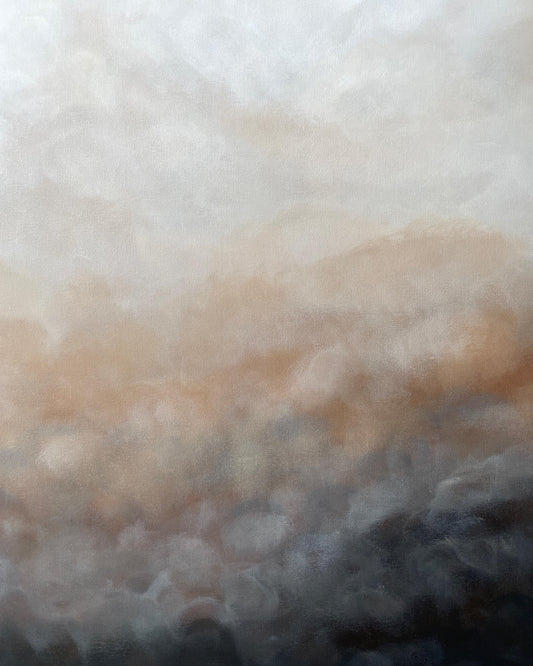 Gryning (100x100 cm)