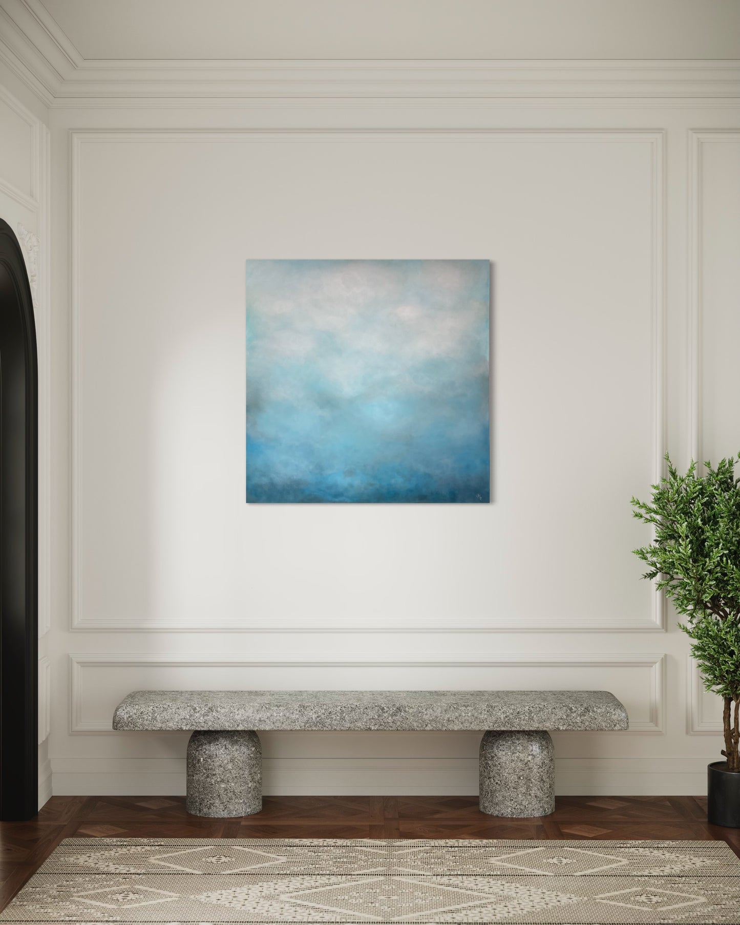 Soft Blue