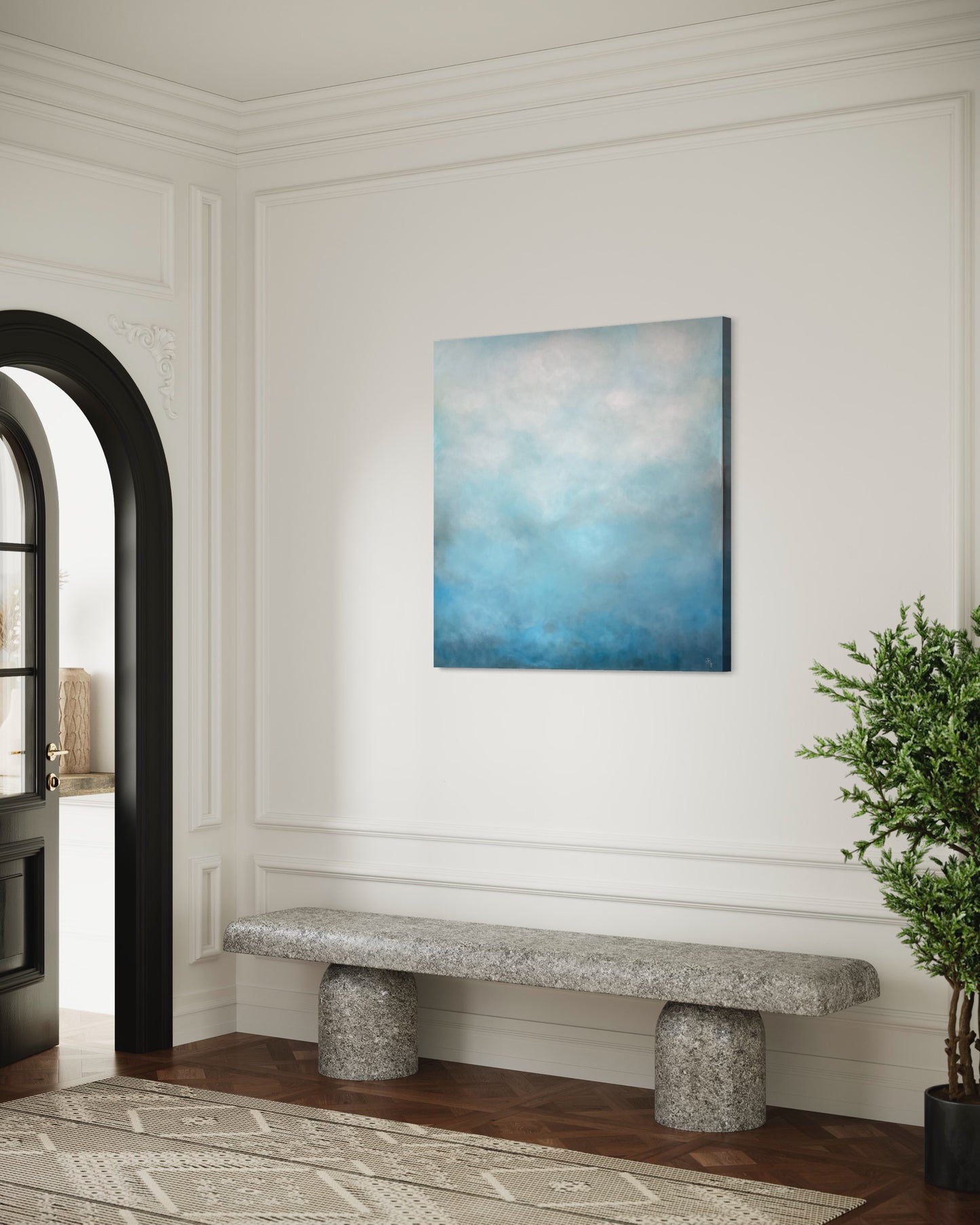 Soft Blue
