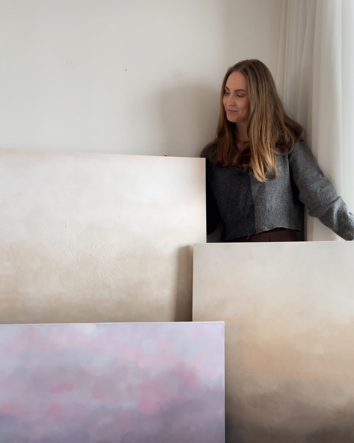 Textured Beige (70x100 cm)