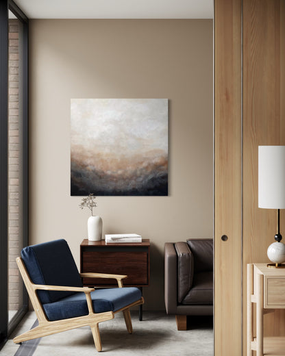 Gryning (100x100 cm)