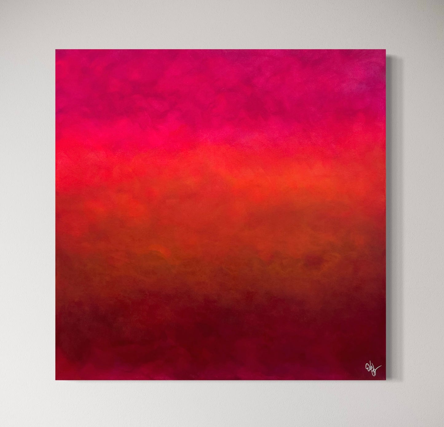 Sunset (80x80 cm)